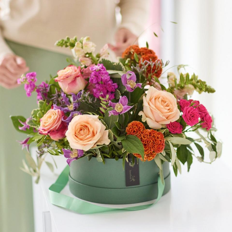 Luxury Bright Hatbox