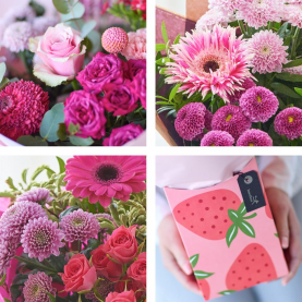 Pretty Strawberry Gift Box