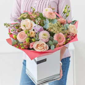 Luxury Thank You Bespoke Pastel Bouquet
