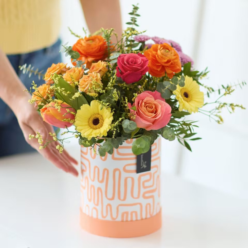 Mother's Day Hatbox Flowers